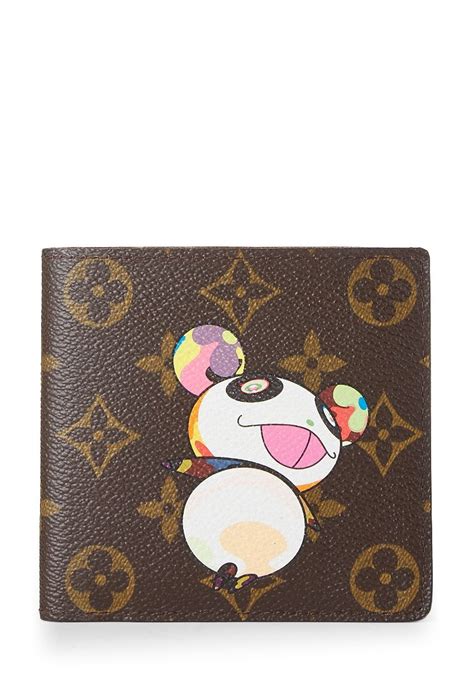 murakami louis vuitton wallet bi fold|Louis Vuitton Murakami Panda Wallet .